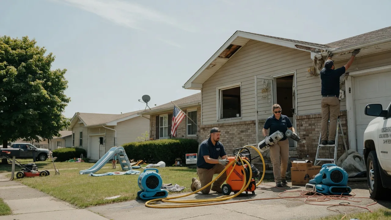Water Damage Restoration in Columbia, IA near me